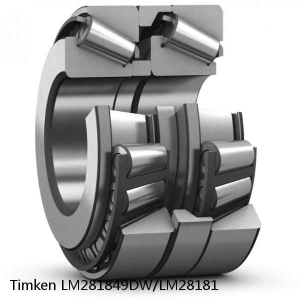 LM281849DW/LM28181 Timken Tapered Roller Bearing