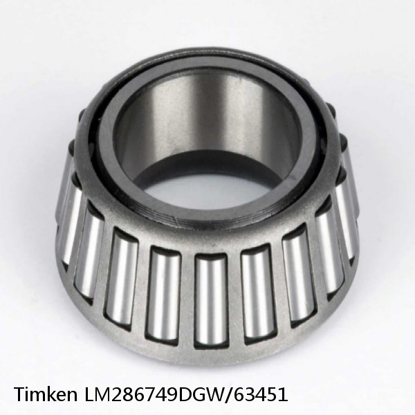 LM286749DGW/63451 Timken Tapered Roller Bearing