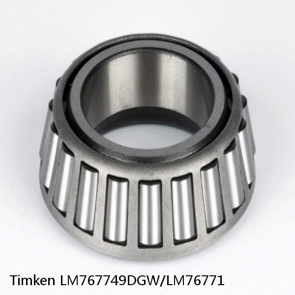 LM767749DGW/LM76771 Timken Tapered Roller Bearing