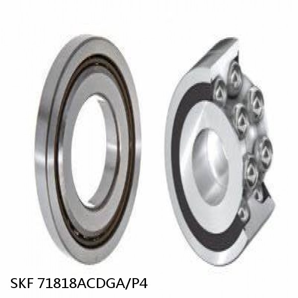 71818ACDGA/P4 SKF Super Precision,Super Precision Bearings,Super Precision Angular Contact,71800 Series,25 Degree Contact Angle