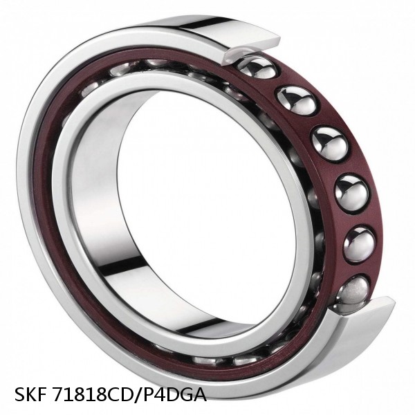 71818CD/P4DGA SKF Super Precision,Super Precision Bearings,Super Precision Angular Contact,71800 Series,15 Degree Contact Angle