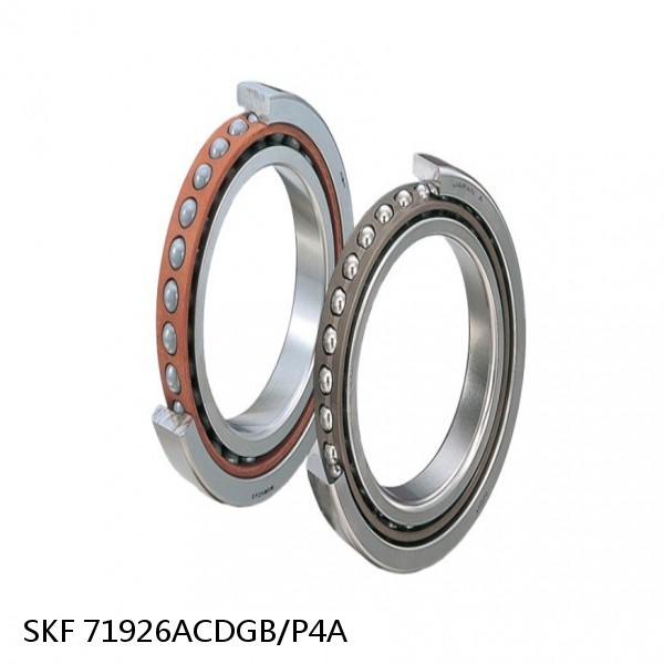 71926ACDGB/P4A SKF Super Precision,Super Precision Bearings,Super Precision Angular Contact,71900 Series,25 Degree Contact Angle