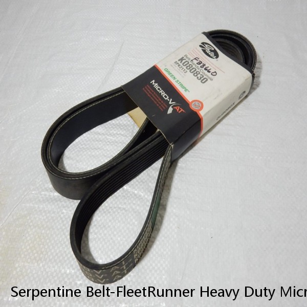 Serpentine Belt-FleetRunner Heavy Duty Micro-V Belt GATES K080830HD
