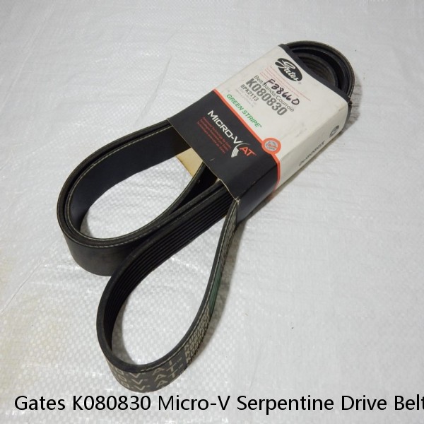 Gates K080830 Micro-V Serpentine Drive Belt
