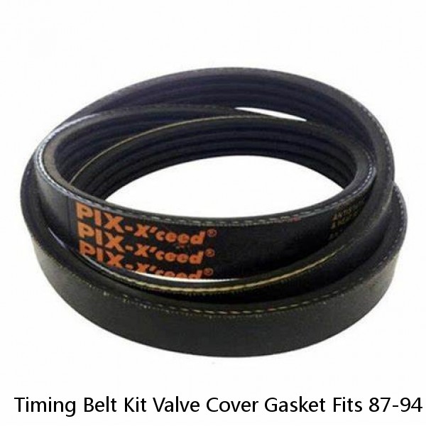Timing Belt Kit Valve Cover Gasket Fits 87-94 Subaru Justy 1.2L SOHC 9V EF12