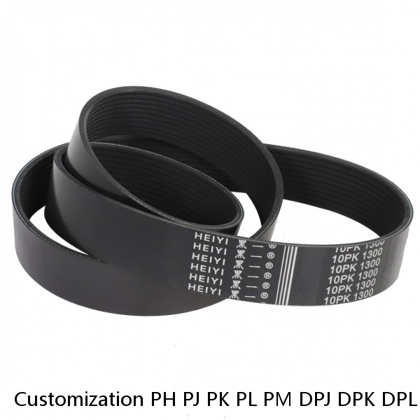 Customization PH PJ PK PL PM DPJ DPK DPL Poly V Ribbed 4PK Car Fan Drive Belts